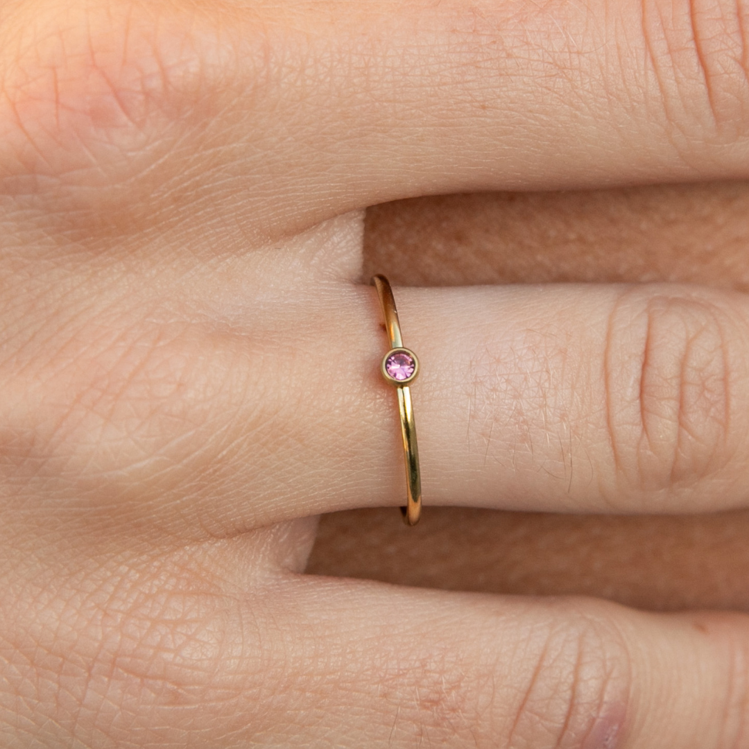 BAGUE LUMIA - Pierre de naissance