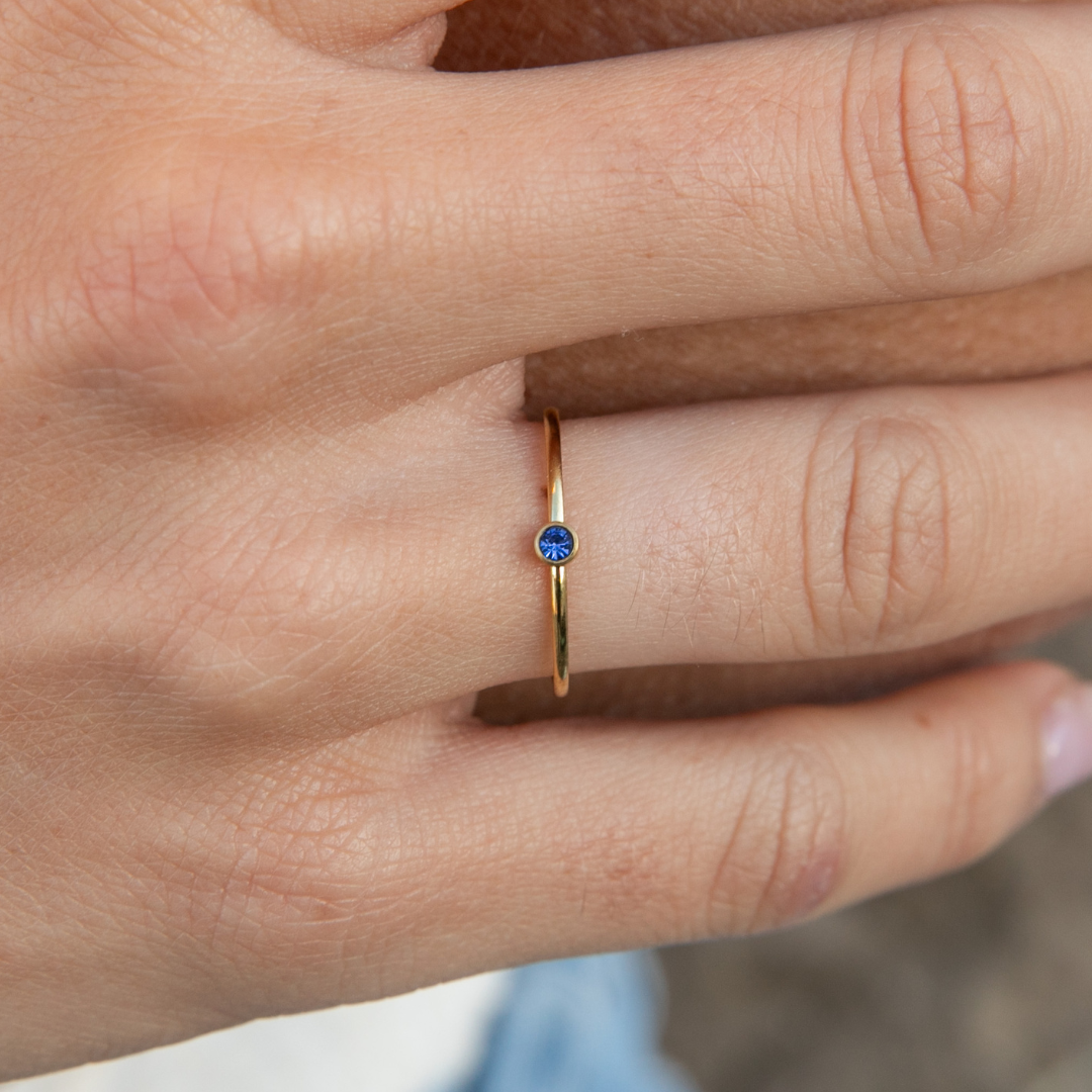 BAGUE LUMIA - Pierre de naissance