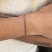 BRACELET RIVIÈRE ELYA - Pierre de naissance