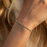 BRACELET RIVIÈRE ELYA - Pierre de naissance