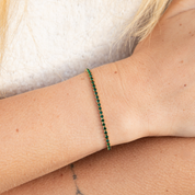 BRACELET RIVIÈRE ELYA - Pierre de naissance