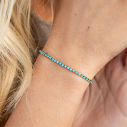 BRACELET RIVIÈRE ELYA - Pierre de naissance