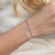 BRACELET RIVIÈRE ELYA - Pierre de naissance