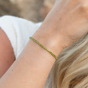 BRACELET RIVIÈRE ELYA - Pierre de naissance