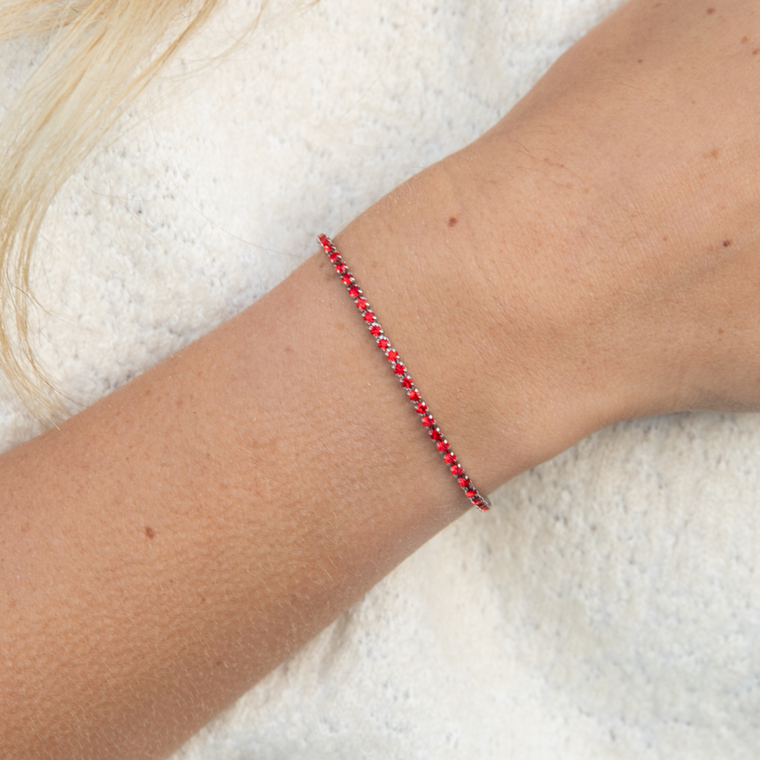 BRACELET RIVIÈRE ELYA - Pierre de naissance