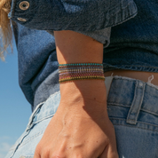 BRACELET RIVIÈRE ELYA - Pierre de naissance