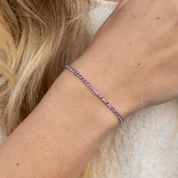 BRACELET RIVIÈRE ELYA - Pierre de naissance