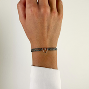 BRACELET COEUR PAILLETTE