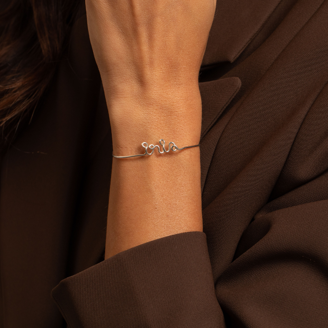 JONC FIL PLAQUÉ PERSONNALISÉ