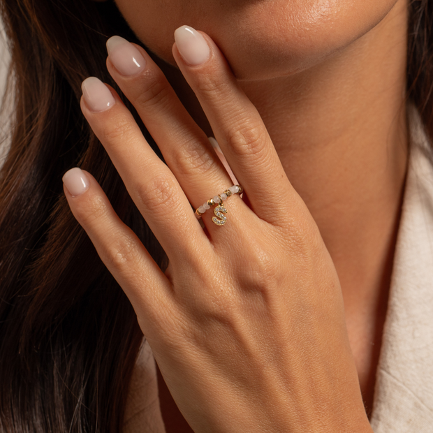 BAGUE PERSONNALISABLE LIYA (NOUVELLE CO)