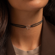 COLLIER CORDON ÉTOILE