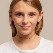 COLLIER CORDON FIL PLAQUÉ PERSONNALISÉ (ENFANT)