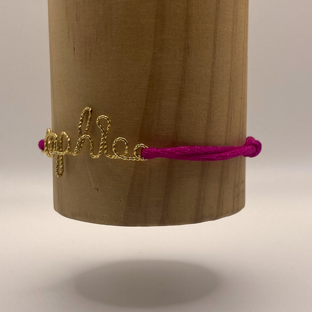 BRACELET AU FIL D'ACIER