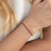 BRACELET RIVIÈRE ELYA - Pierre de naissance